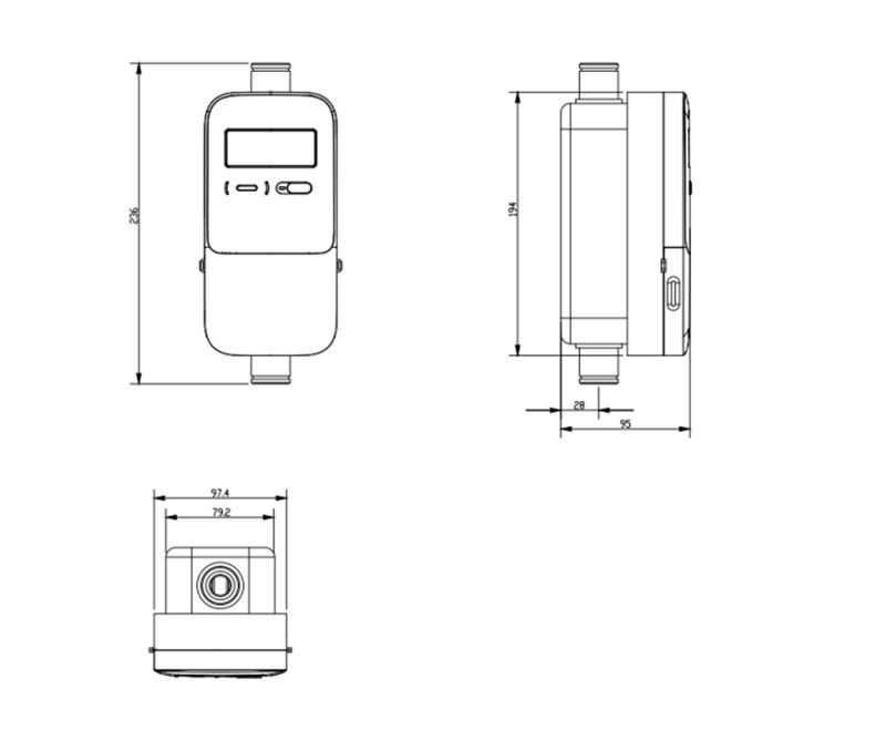 Residential Natural Gas Meter